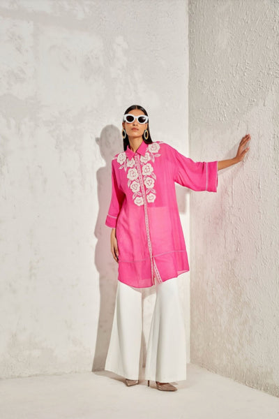 Namrata Joshipura Pearl Boxy Tunic Indian designer online shopping melange singapore