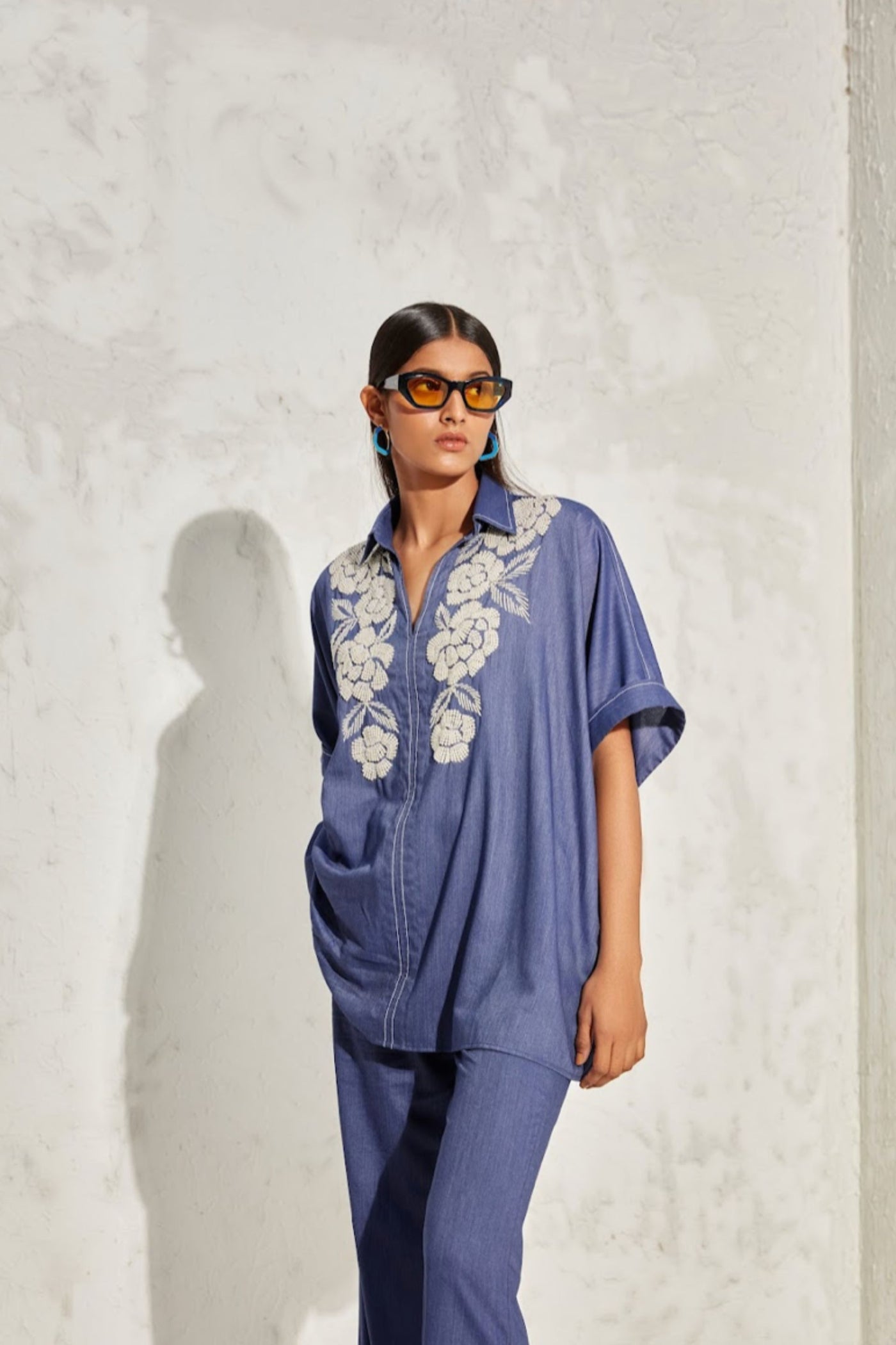 Namrata Joshipura Pearl Kaftan Co - Ord Set Indian designer online shopping melange singapore
