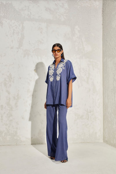 Namrata Joshipura Pearl Kaftan Co - Ord Set Indian designer online shopping melange singapore