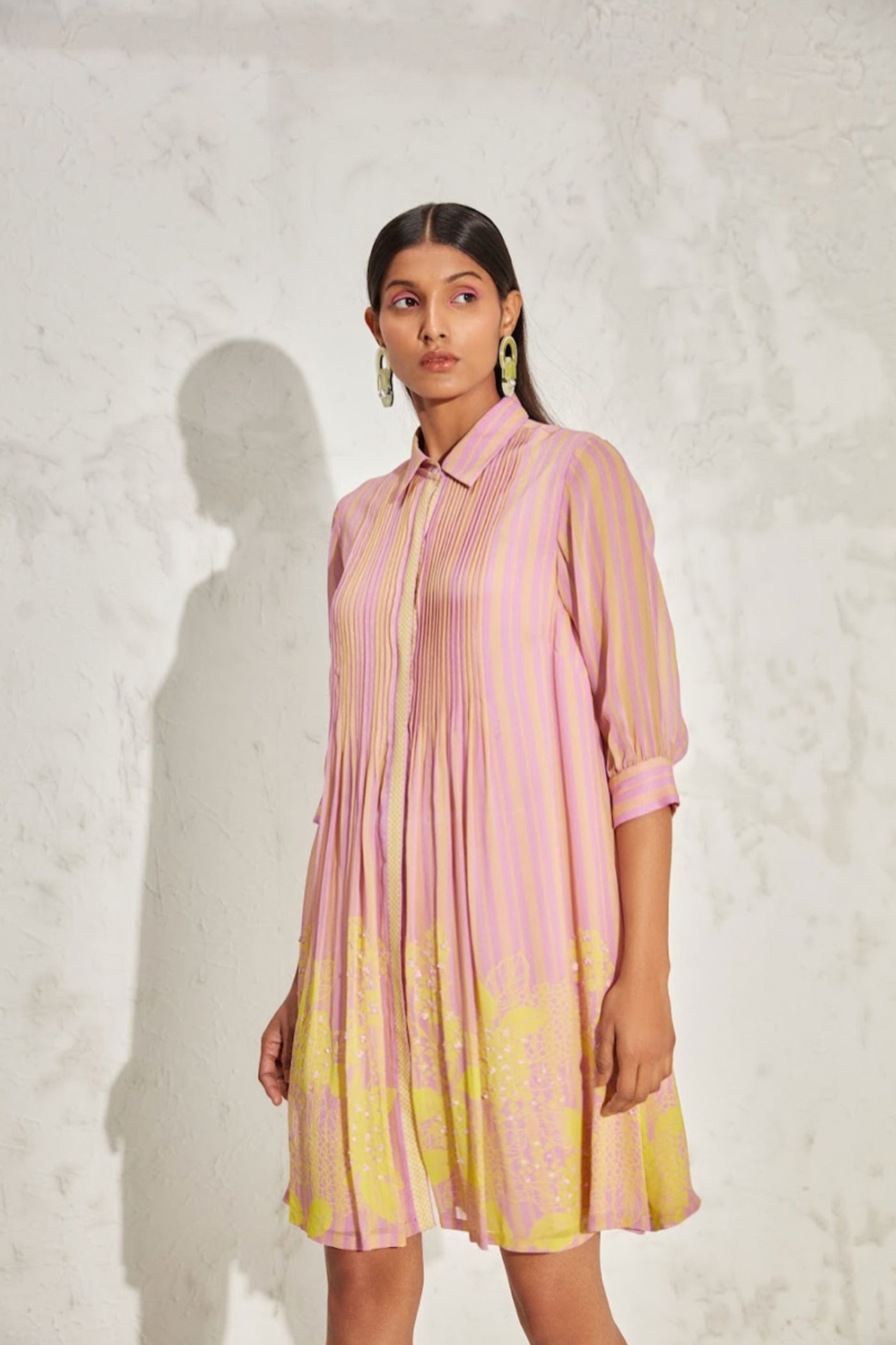 Namrata Joshipura Acadia Gathered Dress indian designer online shopping melange singapore