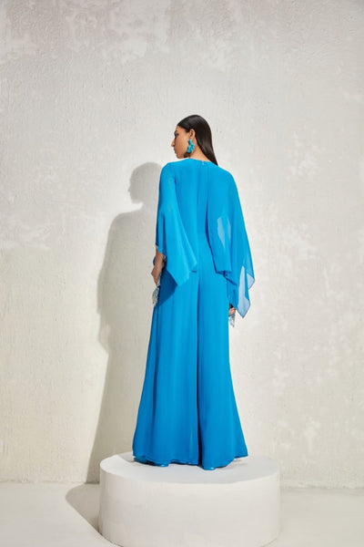 Namrata Joshipura Wisteria Cape Jumpsuit indian designer online shopping melange singapore