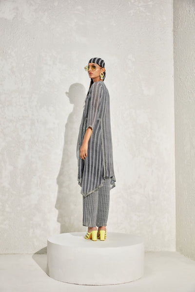 Namrata Joshipura Aster Stripes Straight Set indian designer online shopping melange singapore