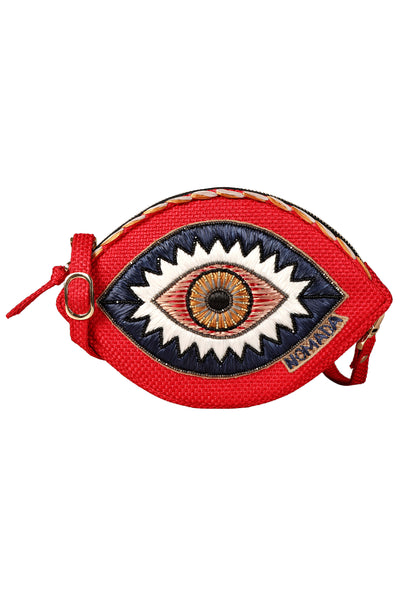 Nomada Accessories Talisman belt bag red online shopping melange singapore indian designer wear