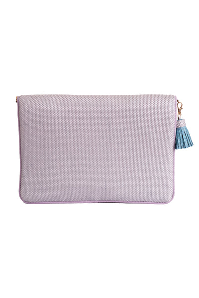 Nomada accessories grey talisman flap bag online shopping melange singapore indian designer wear