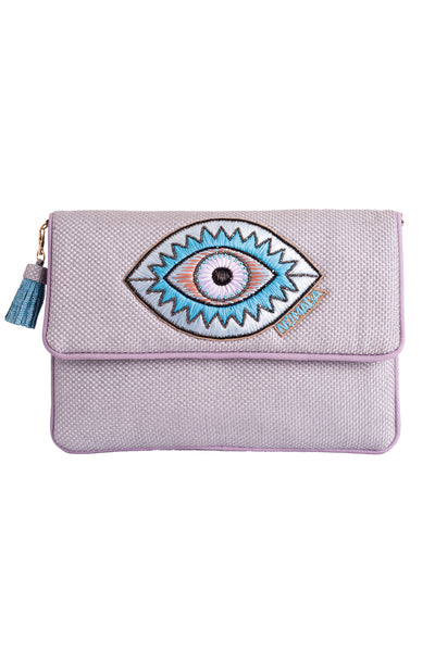 Nomada accessories grey talisman flap bag online shopping melange singapore indian designer wear