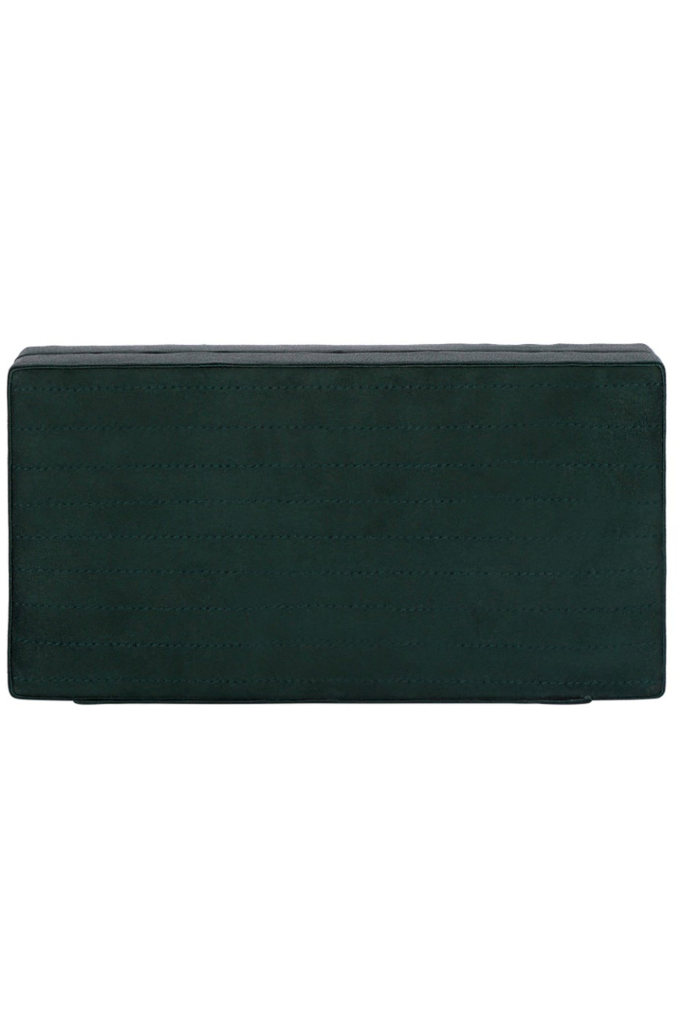 Weave Go Together Capsule Clutch Green