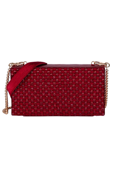 Weave Go Together Capsule Clutch