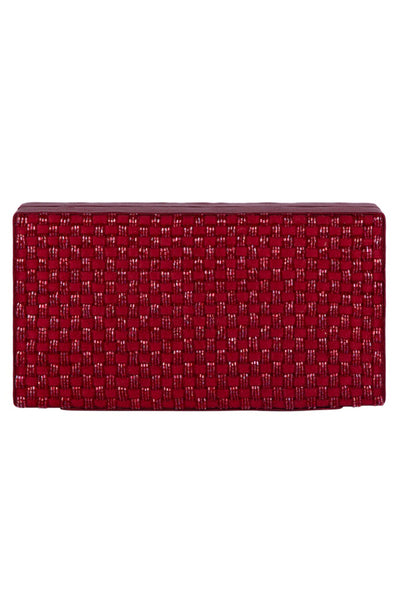 Weave Go Together Capsule Clutch