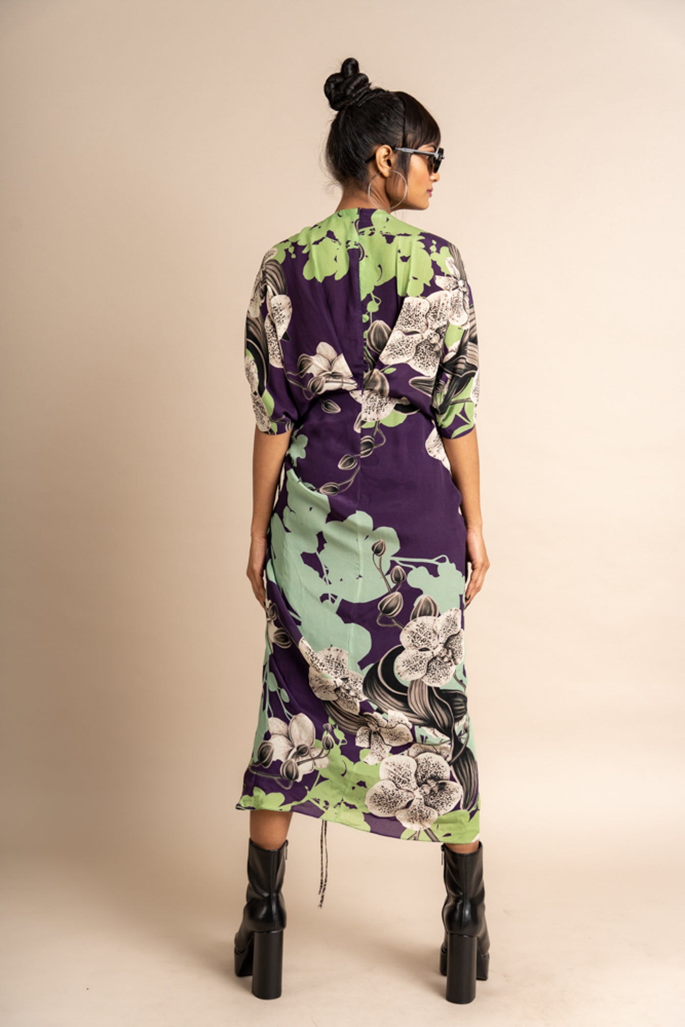 nupur kanoi KK Gather Dress purple online shopping melange singapore indian designer wear
