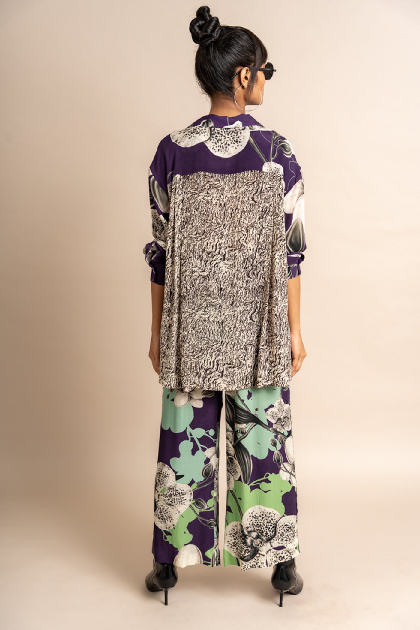 Nupur Kanoi Shirt With Pyjama Purple Online Shopping Melange Singapore Indian Designer Wear