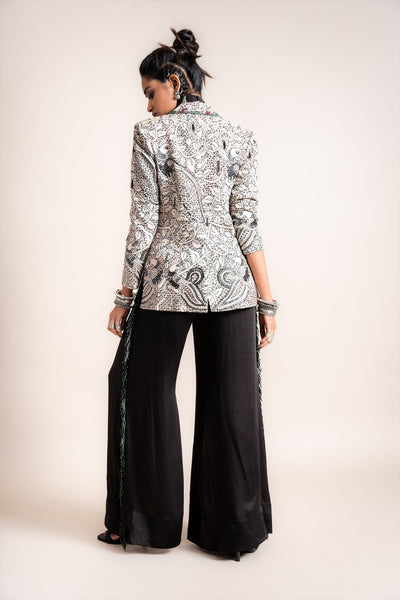 Nupur Kanoi Blazer With Pants Set coconut womenswear designer fashion online shopping melange singapore