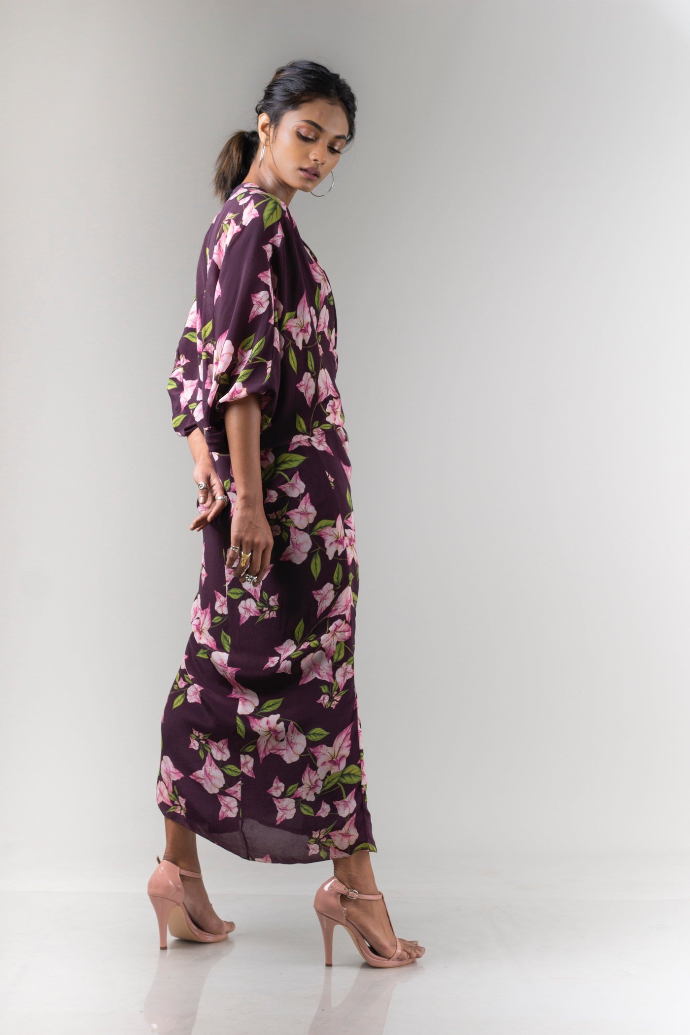 Floral KK Wrap Dress