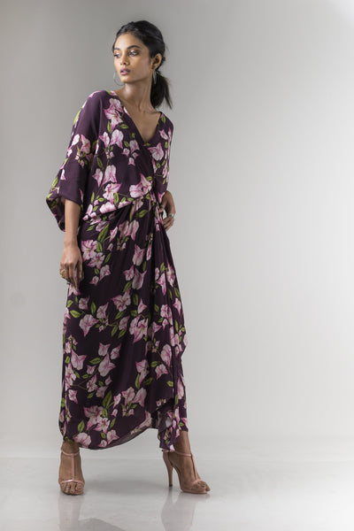 Floral KK Wrap Dress