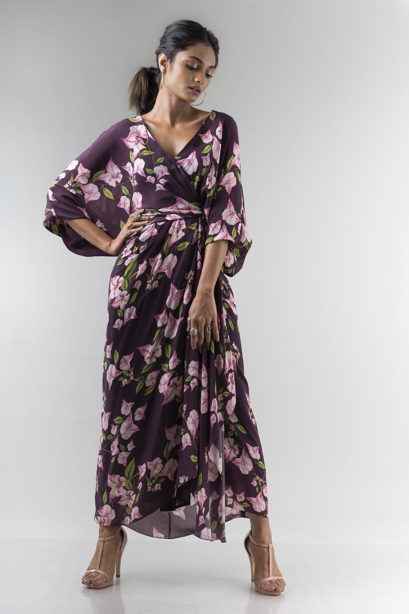 Floral KK Wrap Dress