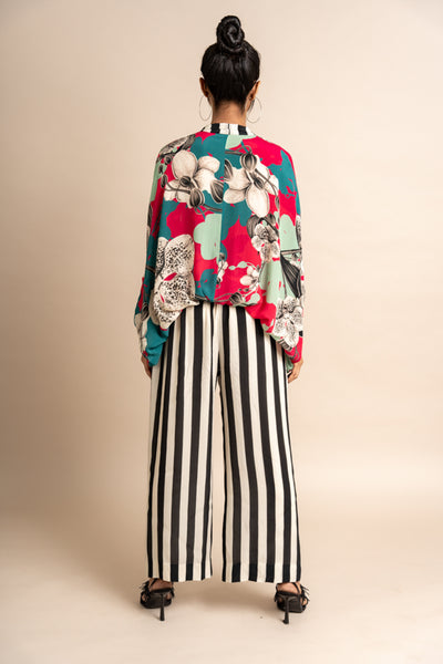 Nupur Kanoi Top with pyjama Pink Online Shopping Melange Singapore Indian Designer Wear