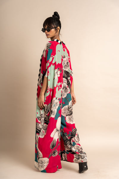 Nupur Kanoi Kaftan Jumpsuit Pink Online Shopping Melange Singapore Indian Designer Wear