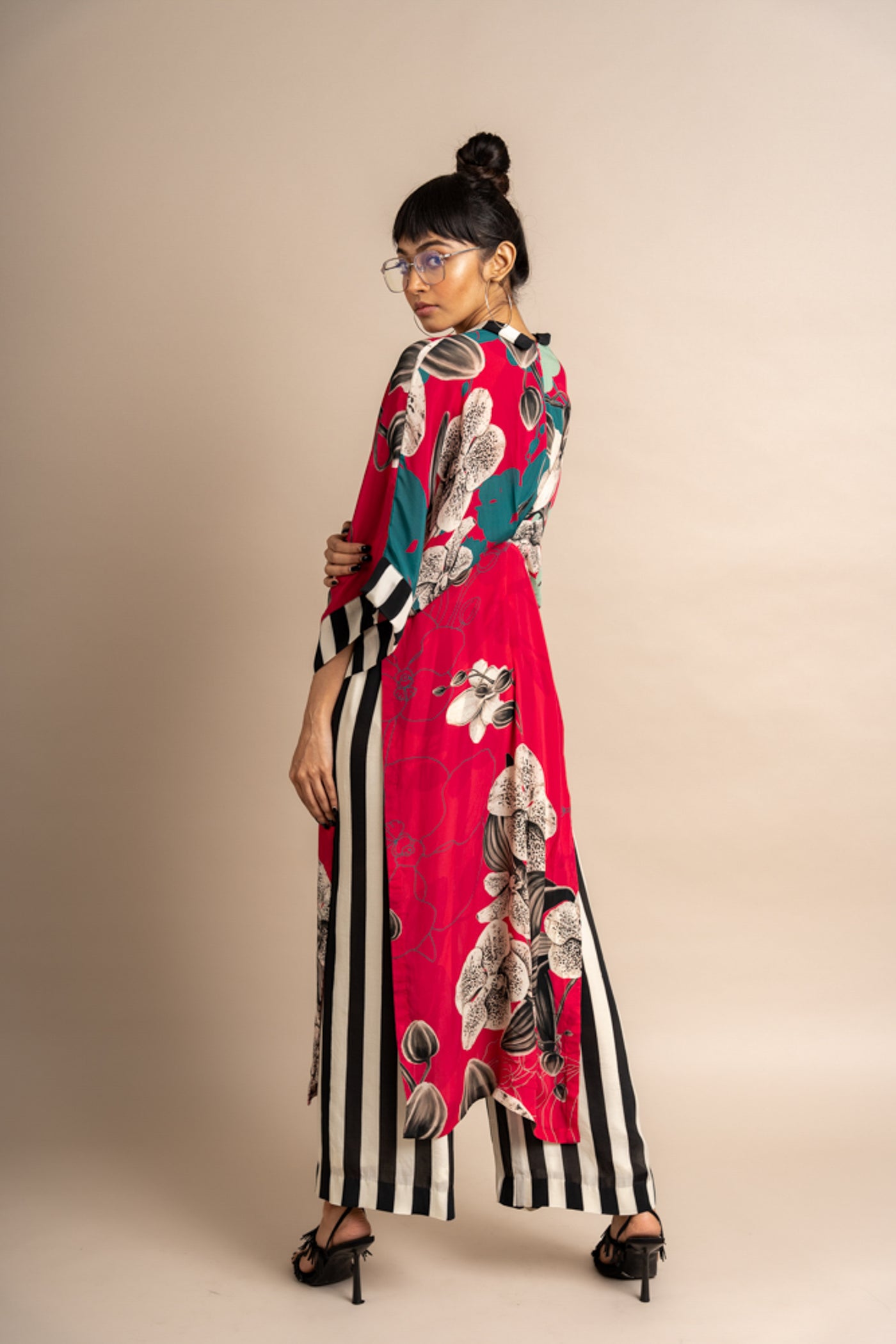 Nupur Kanoi Top With Pyjama Pink Online Shopping Melange Singapore Indian Designer Wear