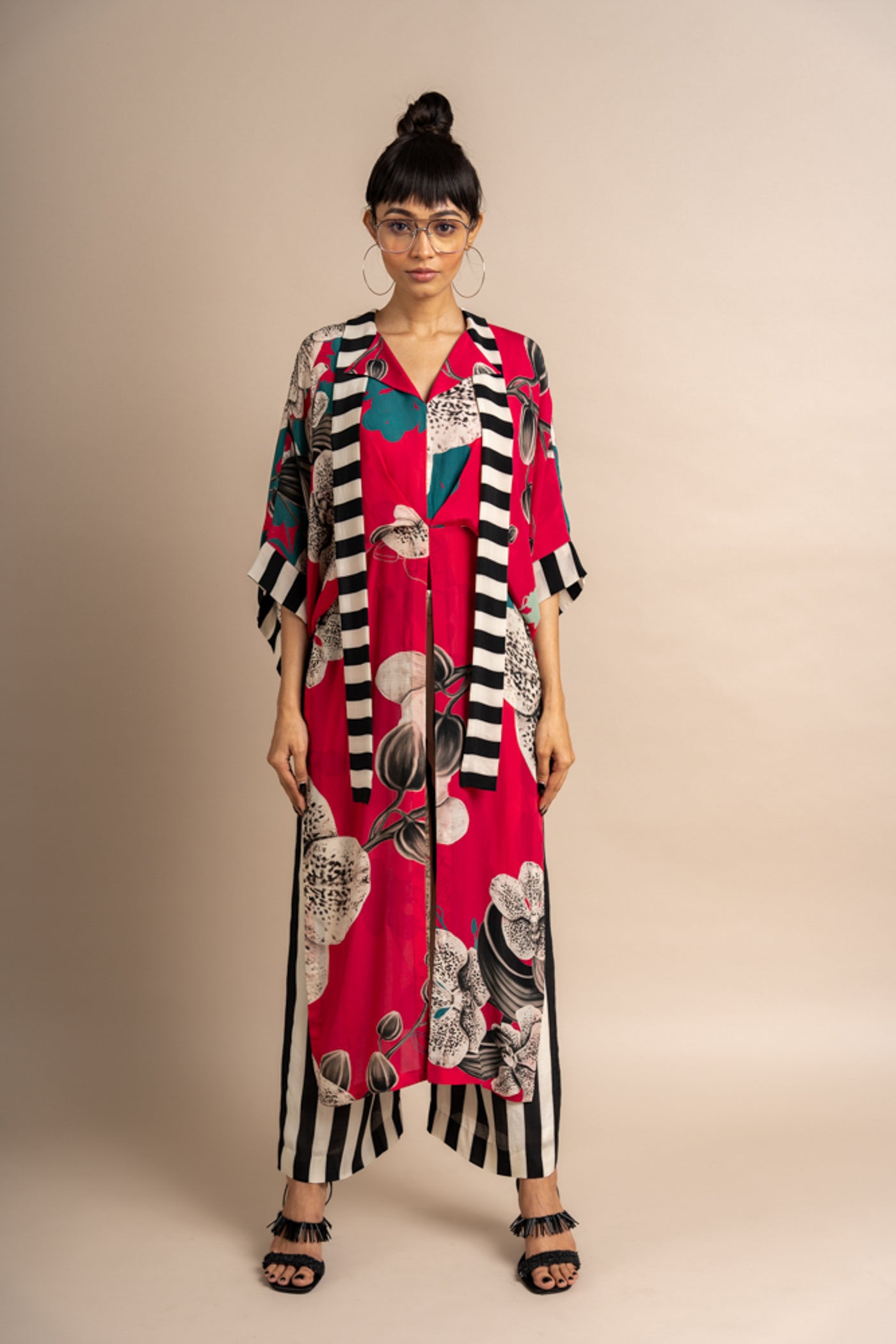 Nupur Kanoi Top With Pyjama Pink Online Shopping Melange Singapore Indian Designer Wear