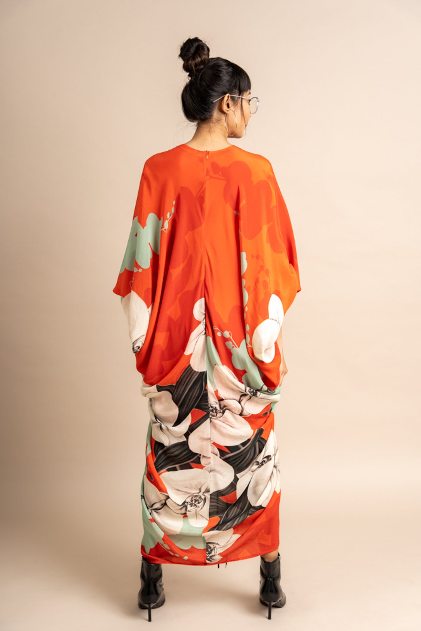 Nupur Kanoi Kite Dress Orange Online Shopping Melange Singapore Indian Designer Wear