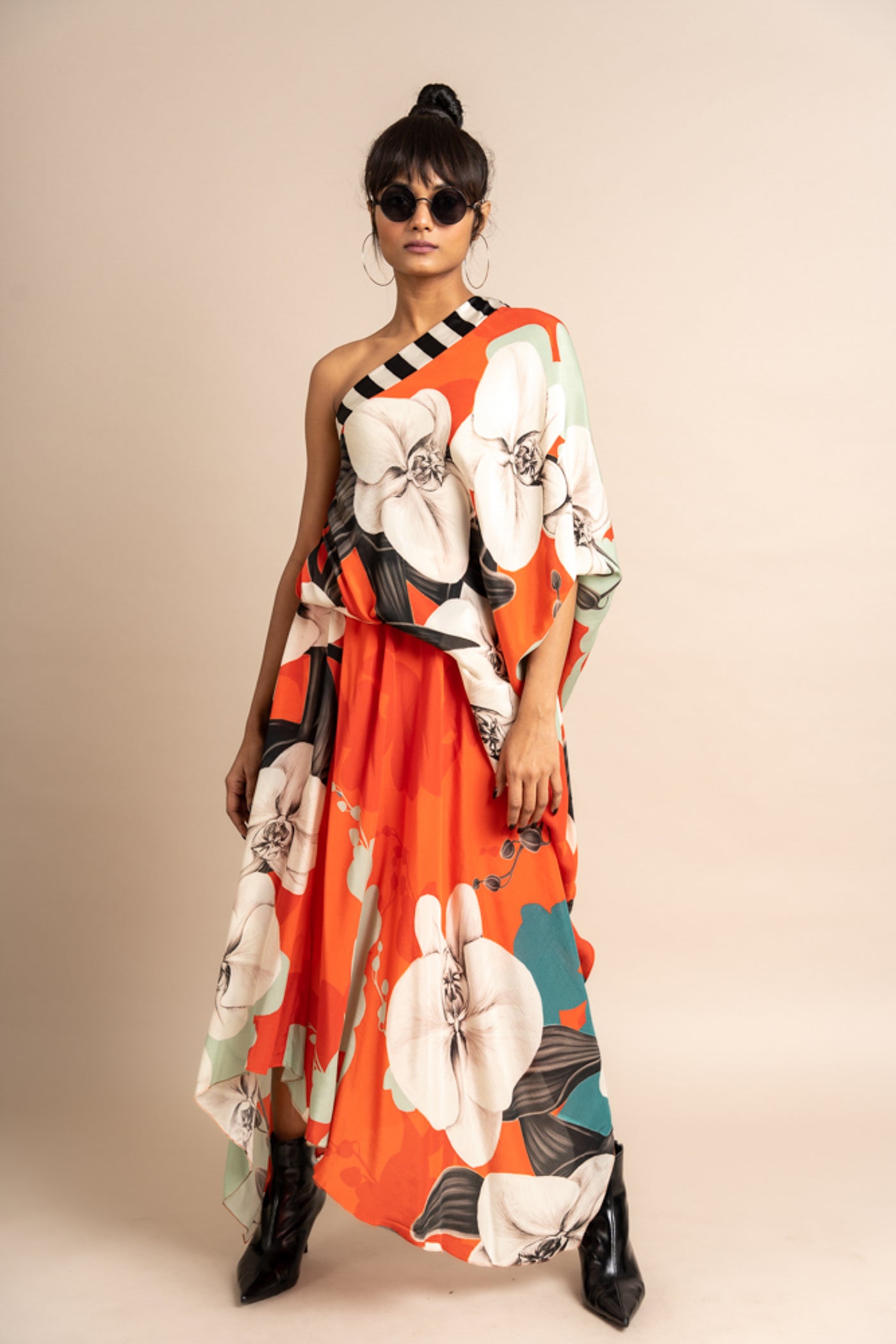 Nupur Kanoi Sack Dress Orange Online Shopping Melange Singapore Indian Designer Wear