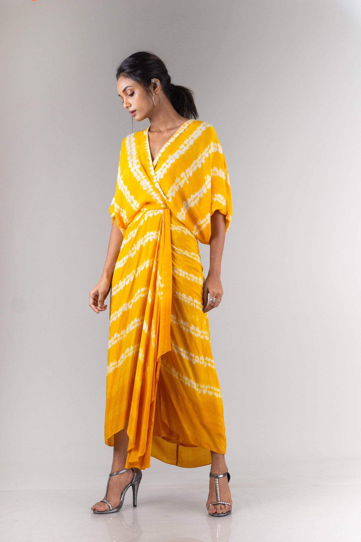 Yellow KK Wrap Dress