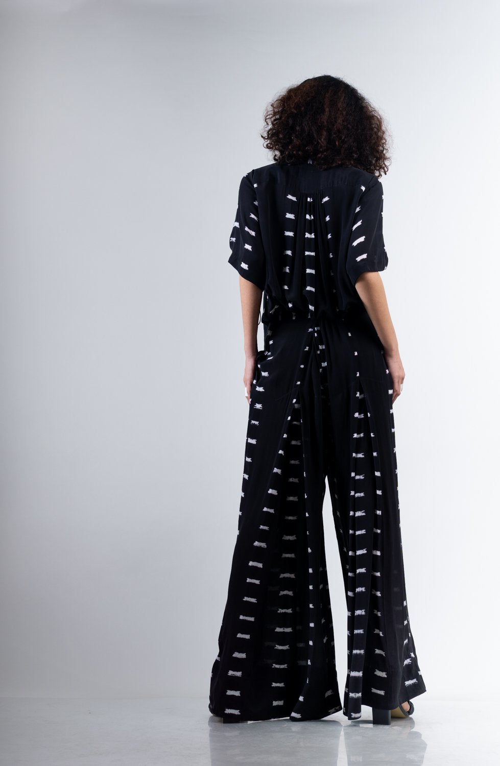RD Gathered High Waisted Jumpsuit