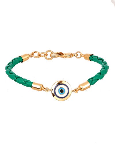 Aeternum Circle of Protego Bracelet, Shamrock green