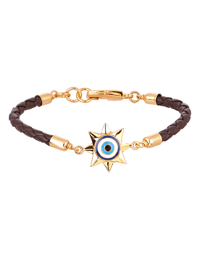 Aeternum Trinity Bracelet, Mahogany Brown