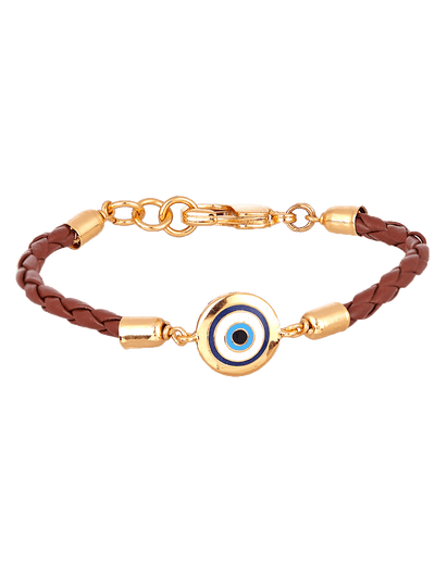 Aeternum Circle of Protego Bracelet, Oakwood Brown