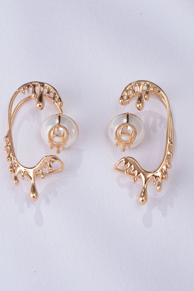 Outhouse Drip Oh Pod Ear Cuff designer jewellery fashion online shopping melange singapore