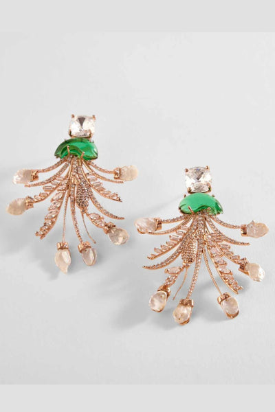 Outhouse Le Palm Earrings jewellery indian designer wear online shopping melange singapore