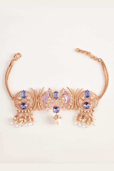 Outhouse Le Palmetto Choker jewellery indian designer wear online shopping melange singapore