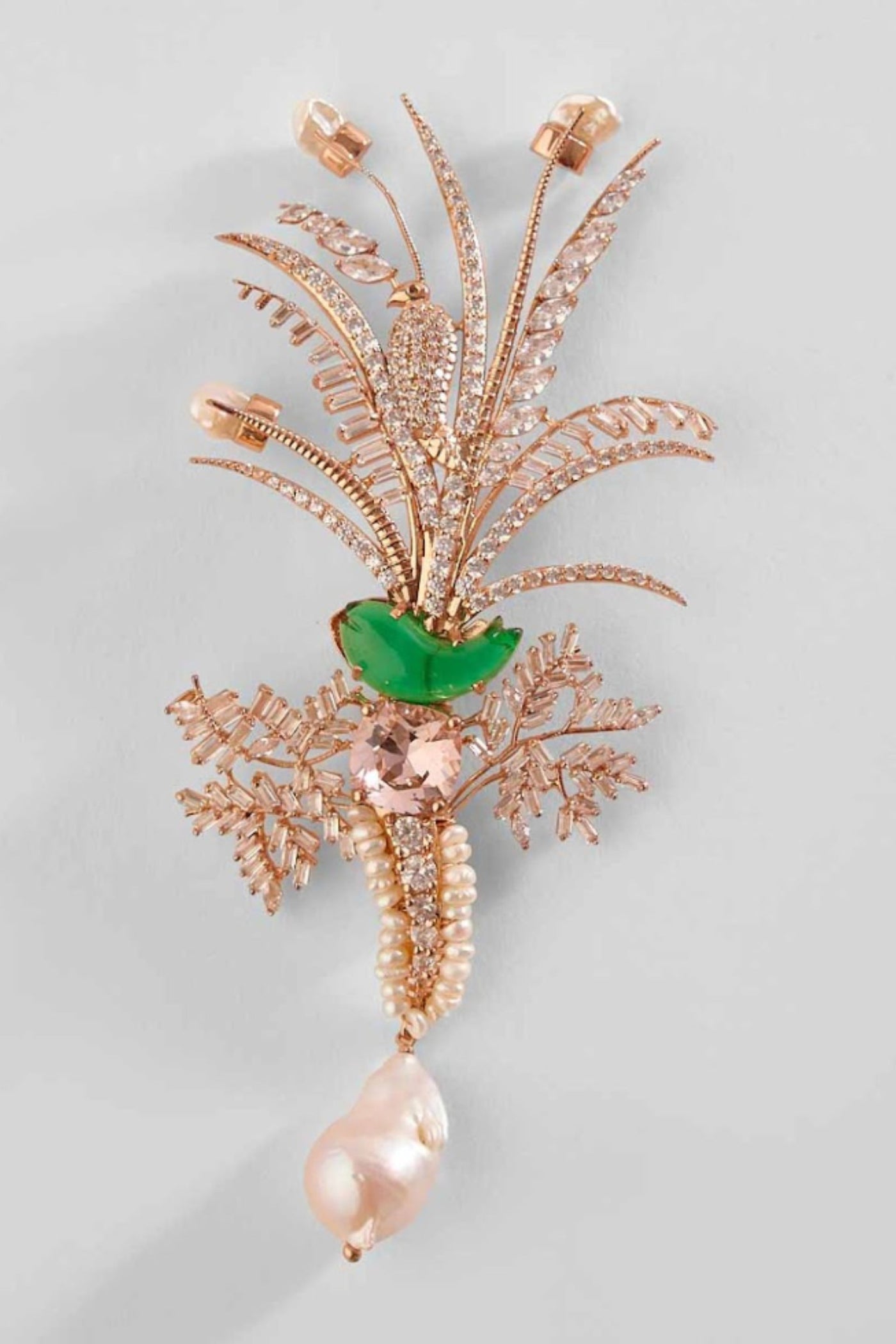 Outhouse Le Sunset Palm Brooch jewellery indian designer wear online shopping melange singapore