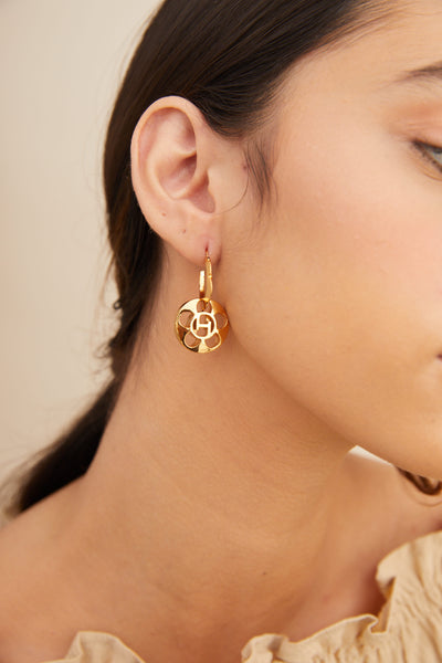 Outhouse jewellery OH Petite Drop Earrings online shopping melange singapore indian designer wear