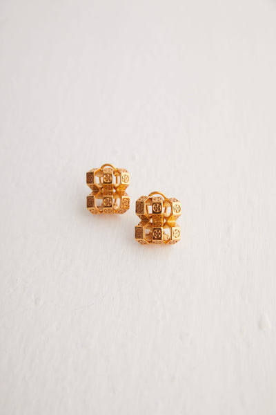 outhouse jewellery OH Poppi Bolt Stud Earrings gold online shopping melange singapore indian designer wear