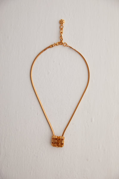 Outhouse jewellery OH Poppi Bolt Pendant gold online shopping melange singapore indian designer wear