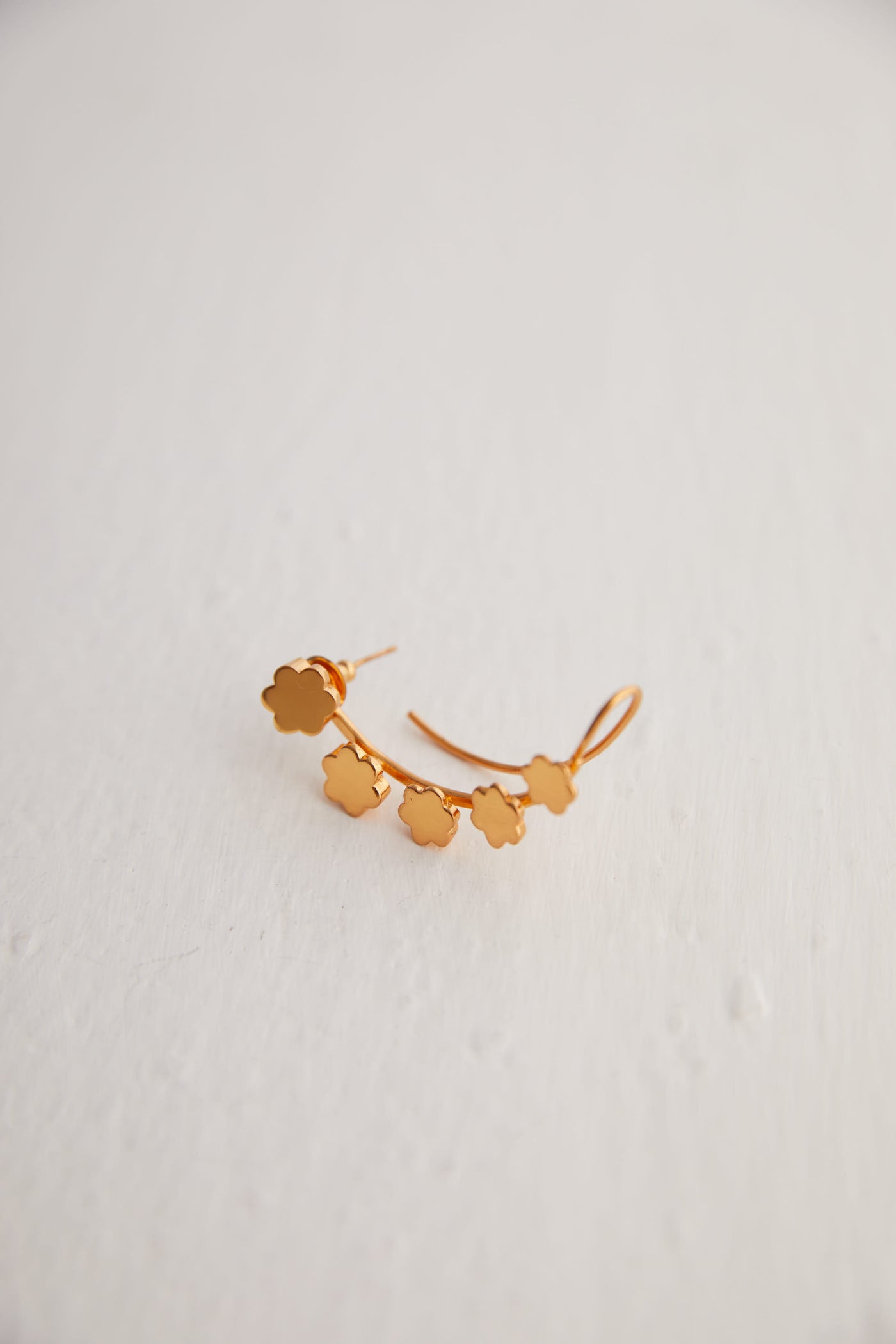 Outhouse jewellery OH Poppi Clump Earcuff gold online shopping melange singapore indian designer wear