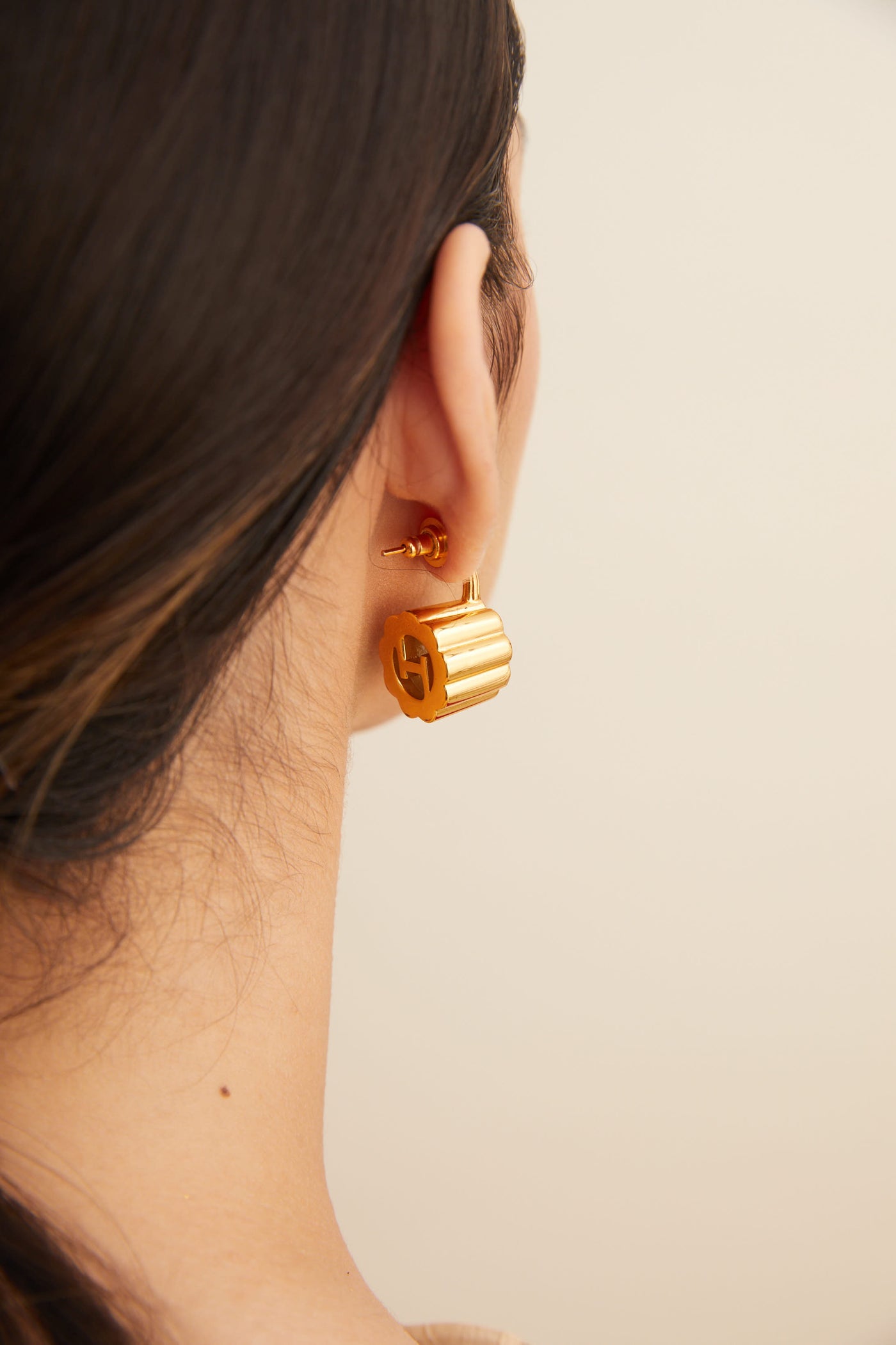 Outhouse jewellery OH Poppi Quintuple Earrings gold online shopping melange singapore indian designer wear