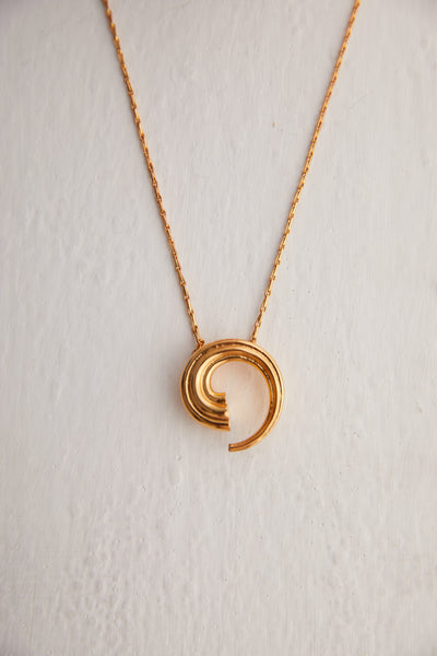 Outhouse jewellery OH Poppi Tuscon Pendant gold online shopping melange singapore indian designer wear