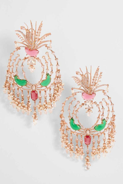Outhouse Palm le Grande Earrings jewellery indian designer wear online shopping melange singapore