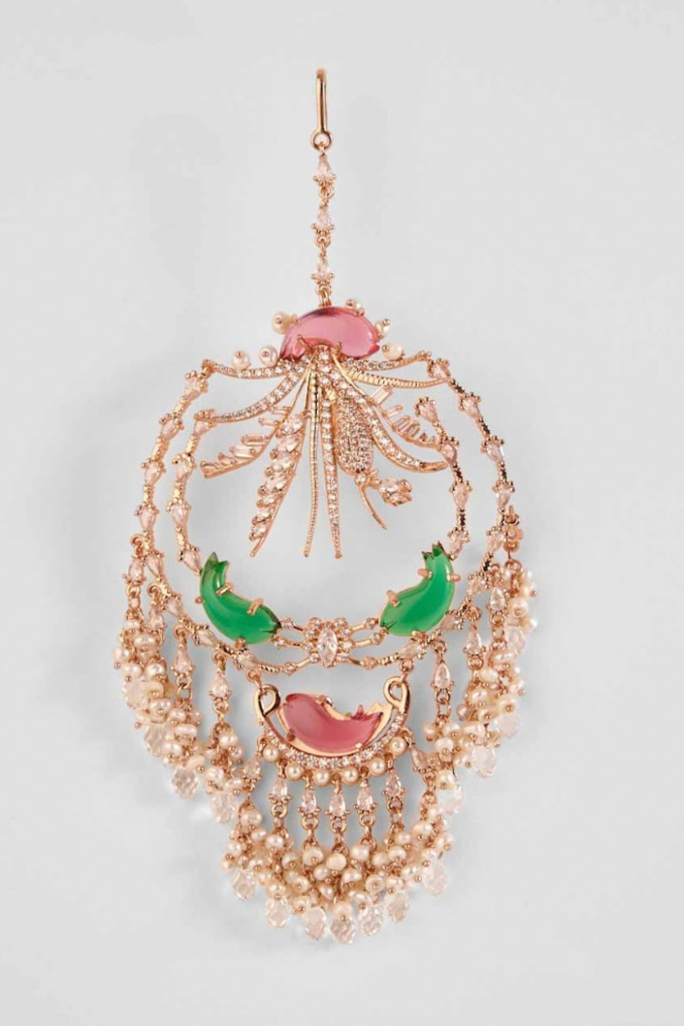 Outhouse Palm le Grande Maang Tikka jewellery indian designer wear online shopping melange singapore