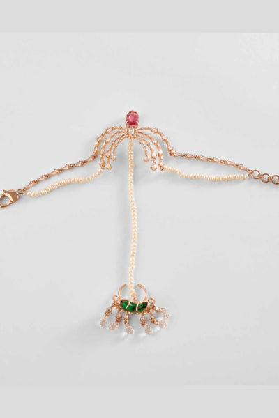 Outhouse The Faena Hand Harness jewellery indian designer wear online shopping melange singapore