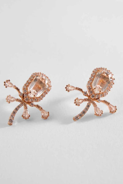 Outhouse The Faena Mini Earcuffs In Champagne jewellery indian designer wear online shopping melange singapore