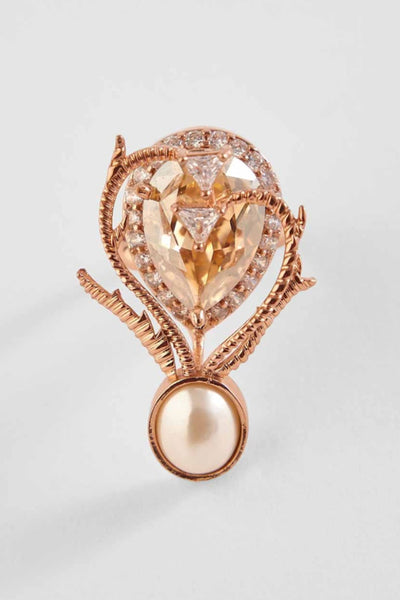 Outhouse The Paloma Pearl Ring jewellery indian designer wear online shopping melange singapore