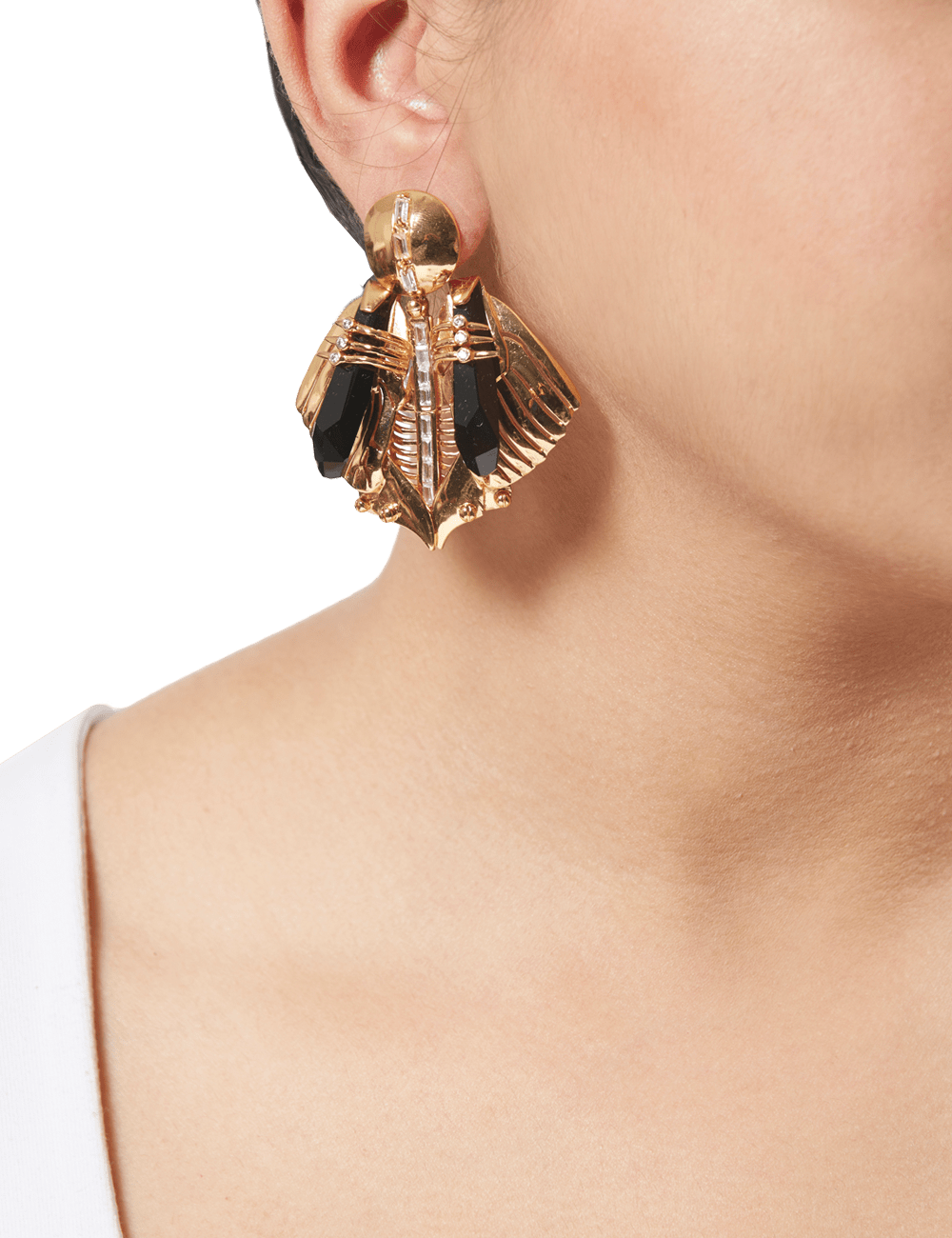Chrysalis Gold Earrings