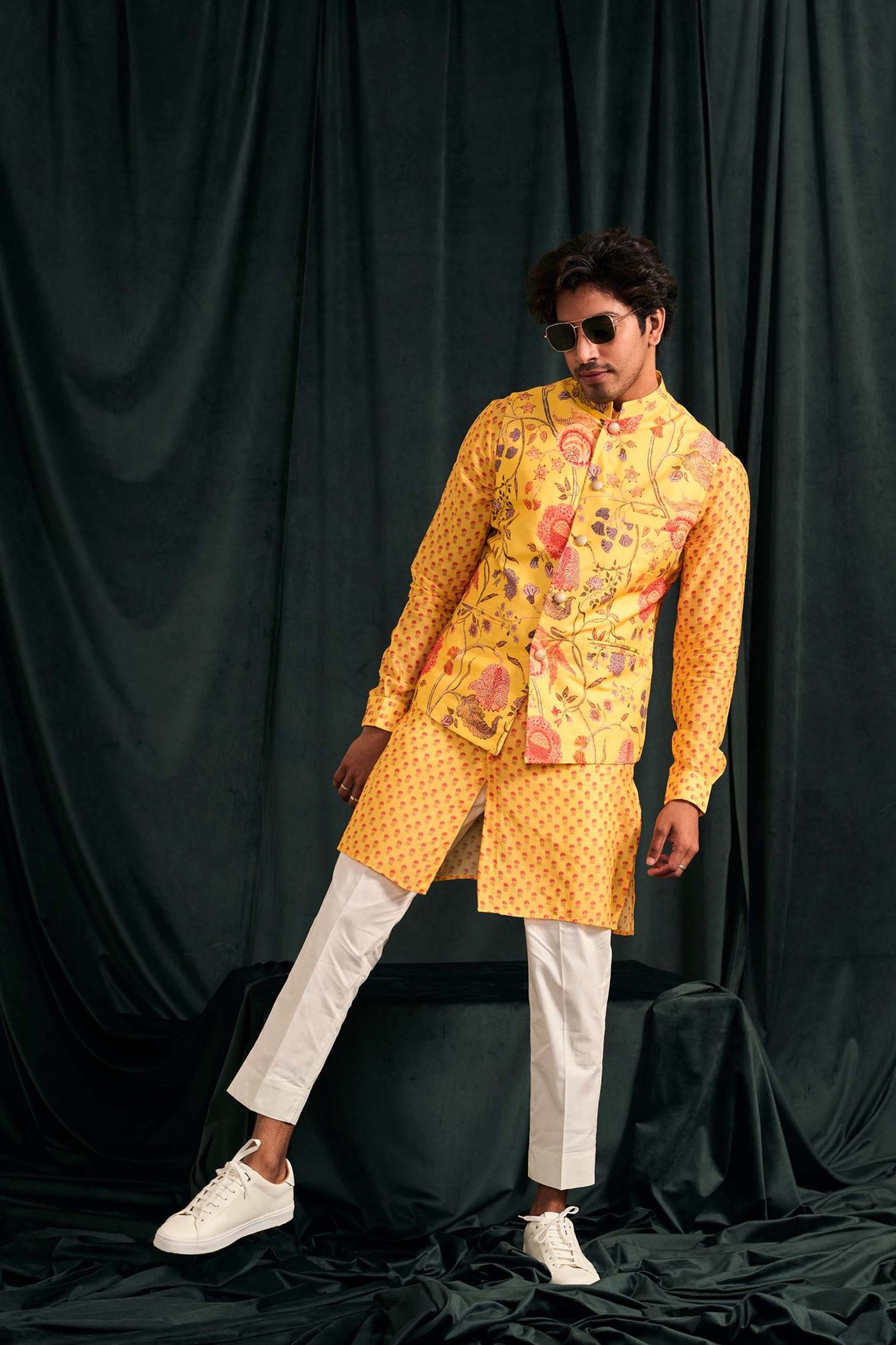 Project bandi Honey Garden Of Eden Cotton Bandi festive indian designer wear menswear online shopping melange singapore