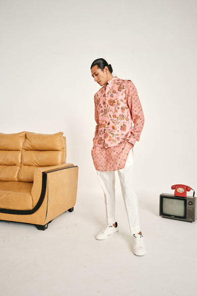 Project Bandi Rose Caribbean Bandi bundi jacket menswear online shopping melange singapore indian designer wear