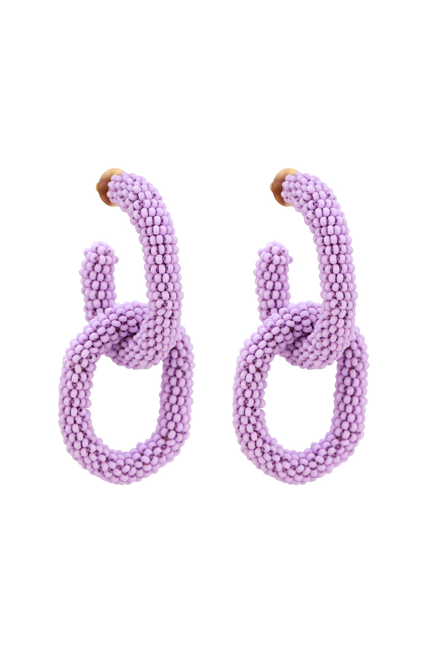 Raya Link Earring Lilac fashion jewellery online shopping melange singapore indian designer wear