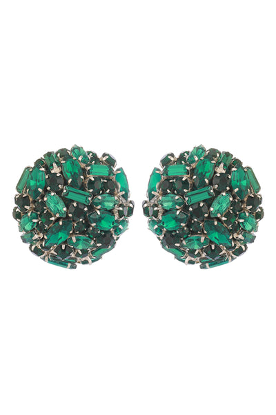 Raya jewels Handcrafted Crystal Stud fashion jewellery online shopping melange singapore indian designer wear