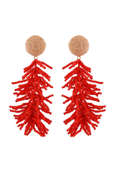 Raya jewels Handcrafted Reef Earrings fashion jewellery online shopping melange singapore indian designer wear